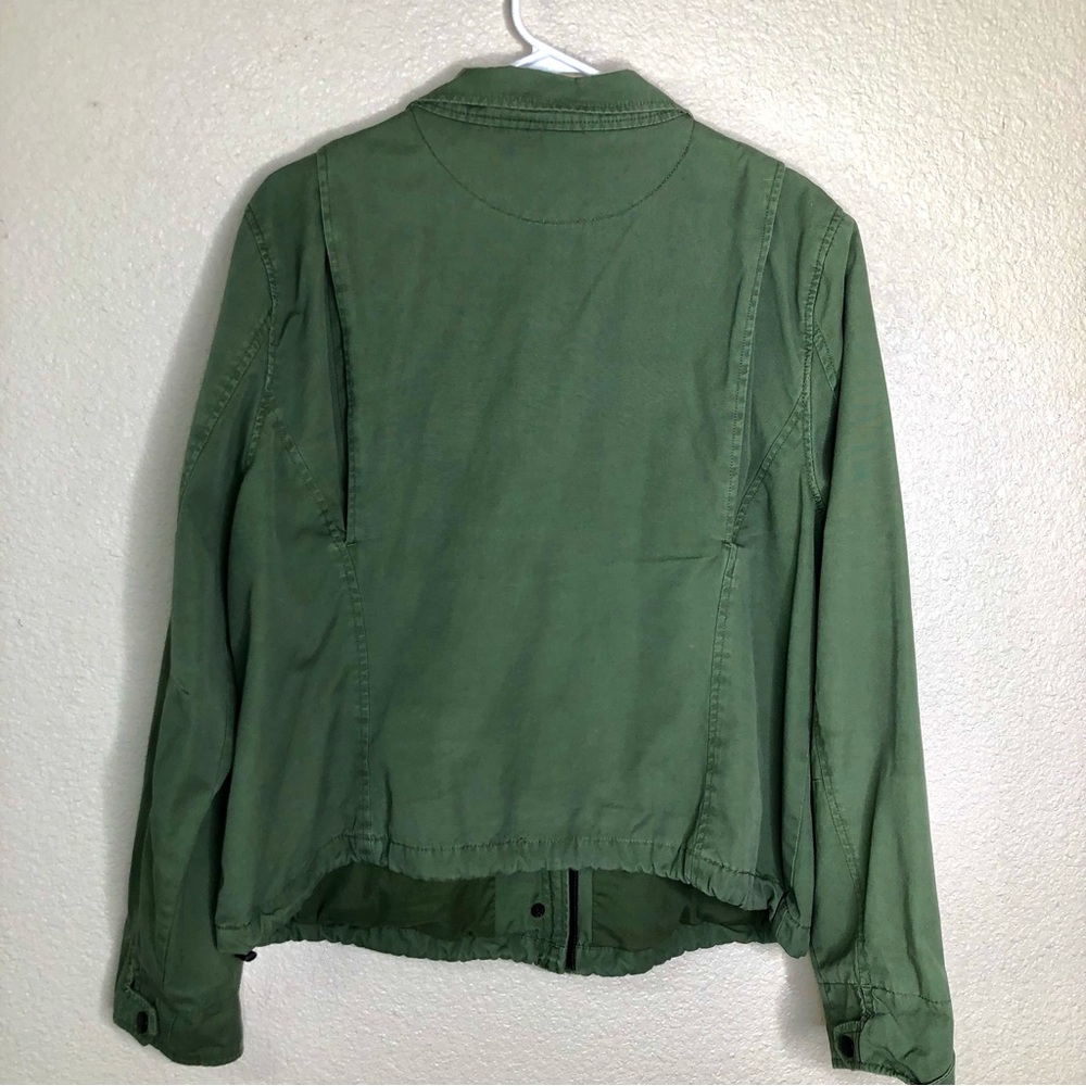 Torrid Women's Army Green Utility Jacket Sz 2 - Picture 2 of 6